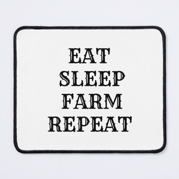 Item preview, Eat sleep farm repeat designed and sold by TopStyles.