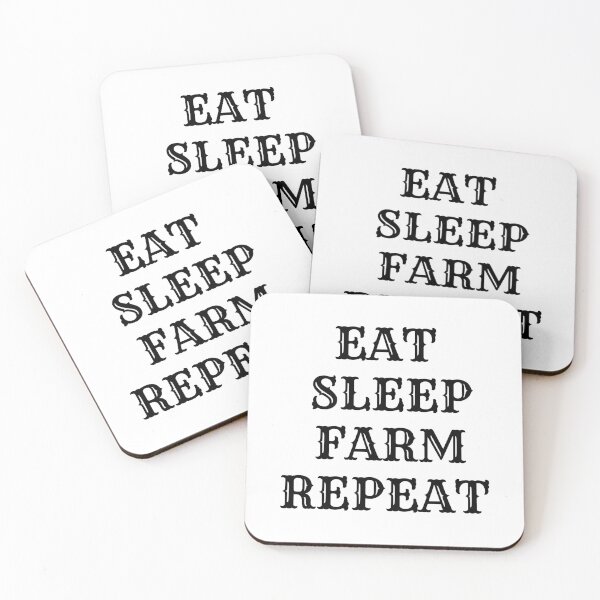 Item preview, Eat sleep farm repeat designed and sold by TopStyles.