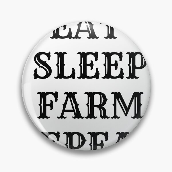 Item preview, Eat sleep farm repeat designed and sold by TopStyles.