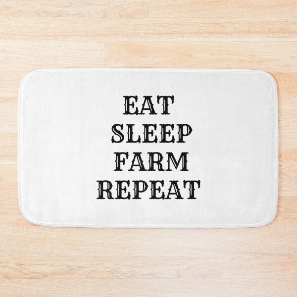 Item preview, Eat sleep farm repeat designed and sold by TopStyles.