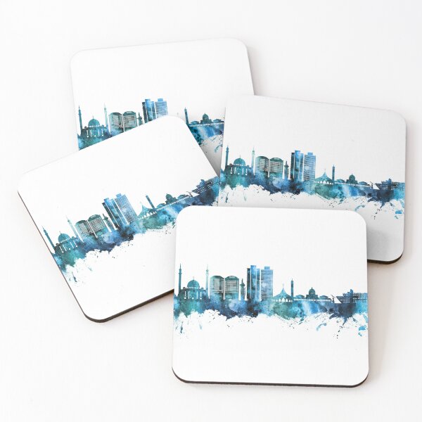Item preview, Abuja Nigeria Skyline designed and sold by ArtPrints.