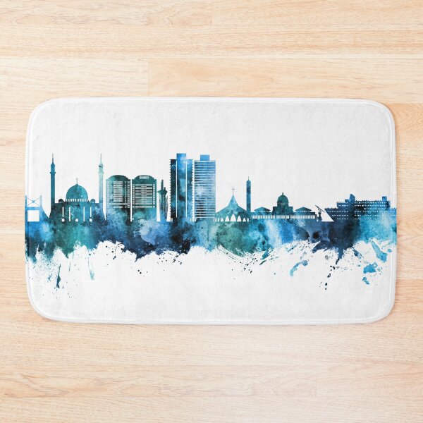 Item preview, Abuja Nigeria Skyline designed and sold by ArtPrints.