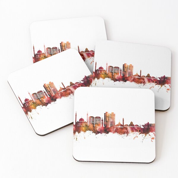 Item preview, Abuja Nigeria Skyline designed and sold by ArtPrints.