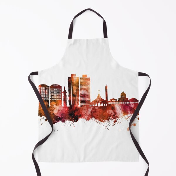 Item preview, Abuja Nigeria Skyline designed and sold by ArtPrints.