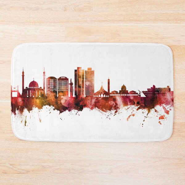 Item preview, Abuja Nigeria Skyline designed and sold by ArtPrints.
