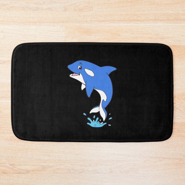 Item preview, Blue Orca cartoon Whale designed and sold by samshirts.