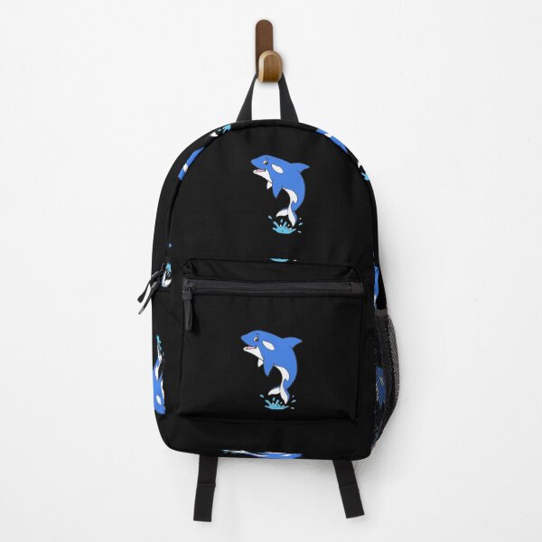 Item preview, Blue Orca cartoon Whale designed and sold by samshirts.
