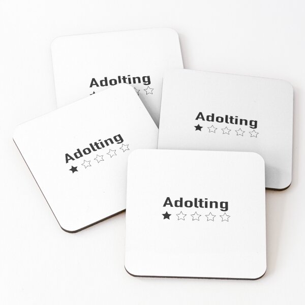 Item preview, A-DOLTing Would Not Recommend Black Print designed and sold by lineartdesigns.
