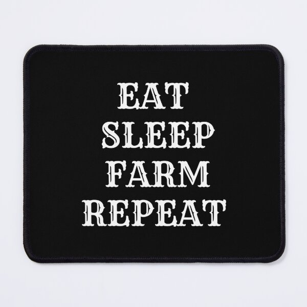 Item preview, Eat sleep farm repeat designed and sold by TopStyles.