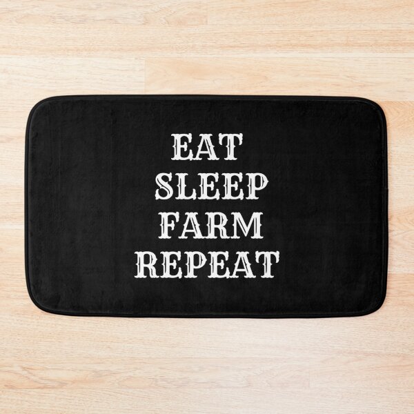 Item preview, Eat sleep farm repeat designed and sold by TopStyles.