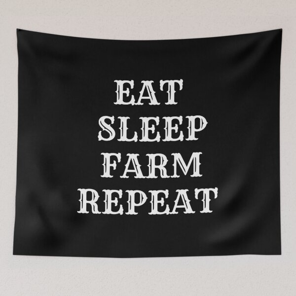 Item preview, Eat sleep farm repeat designed and sold by TopStyles.