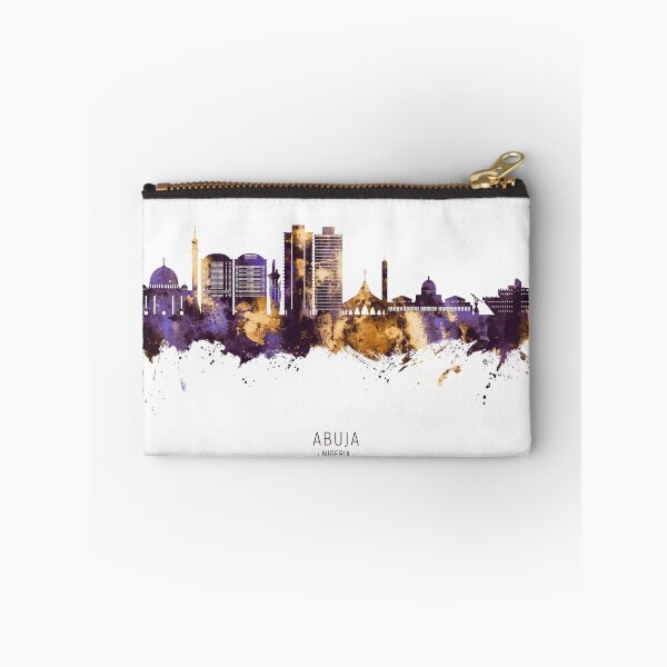 Aperçu de l'œuvre Abuja Nigeria Skyline créée et vendue par ArtPrints.