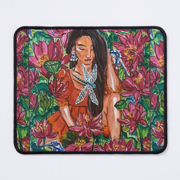 Item preview, Lotus pond  designed and sold by Nayanaart.