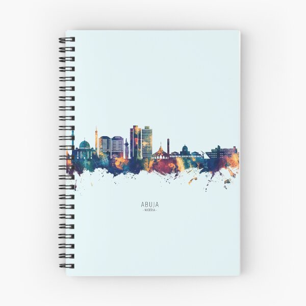 Item preview, Abuja Nigeria Skyline designed and sold by ArtPrints.