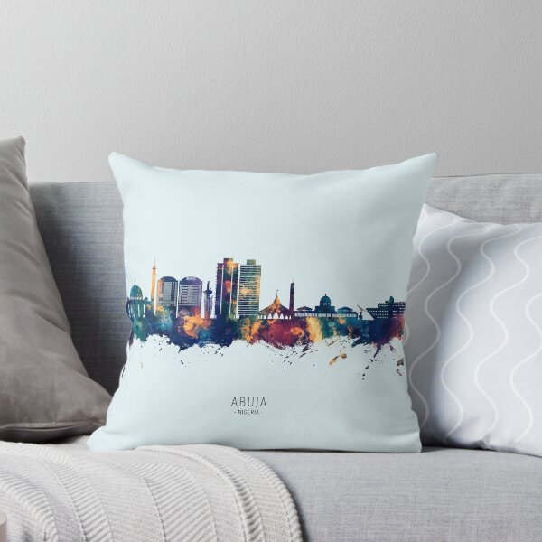 Item preview, Abuja Nigeria Skyline designed and sold by ArtPrints.