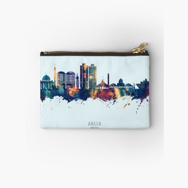 Aperçu de l'œuvre Abuja Nigeria Skyline créée et vendue par ArtPrints.