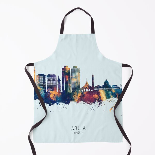 Item preview, Abuja Nigeria Skyline designed and sold by ArtPrints.