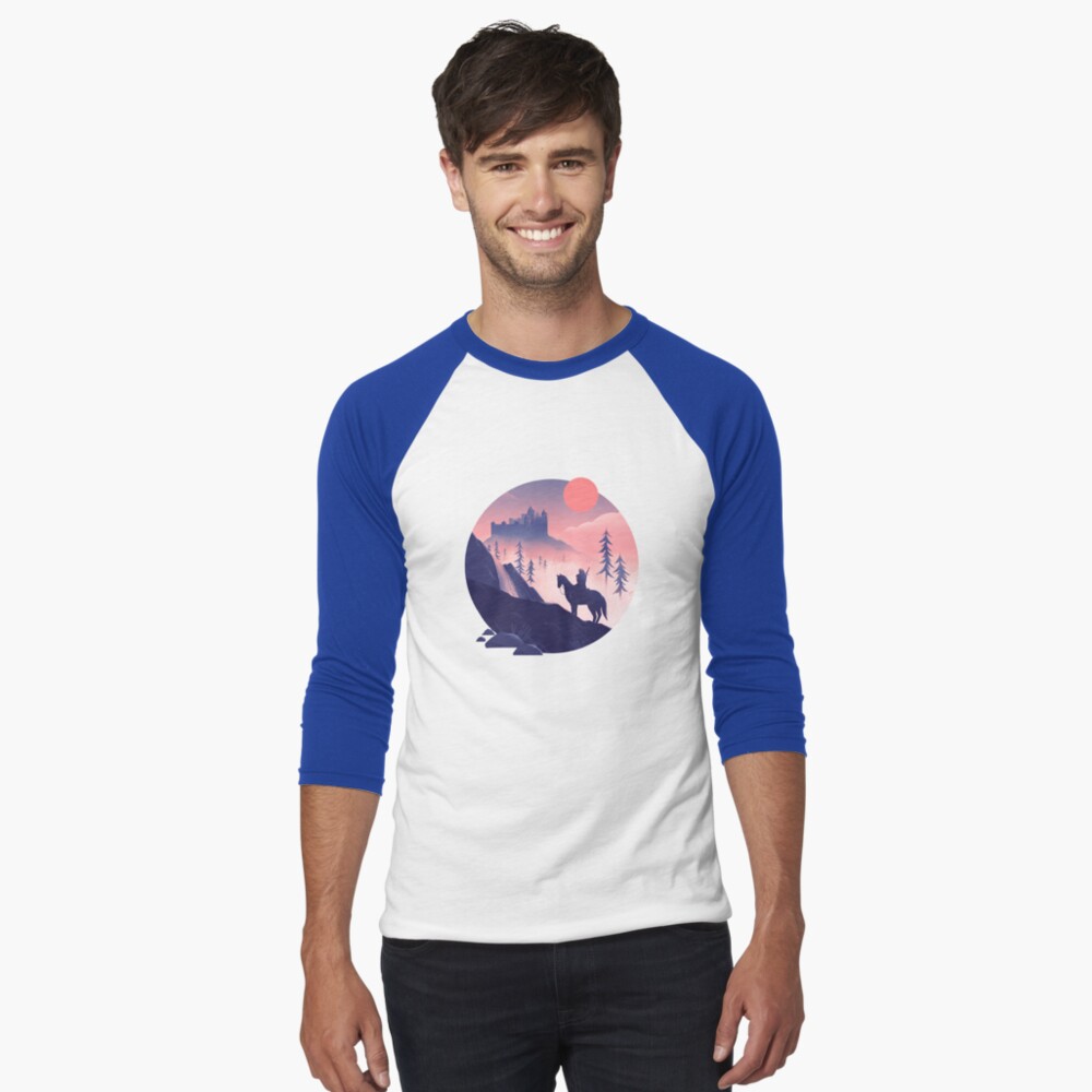 Item preview, Baseball ¾ Sleeve T-Shirt designed and sold by anniko-story.