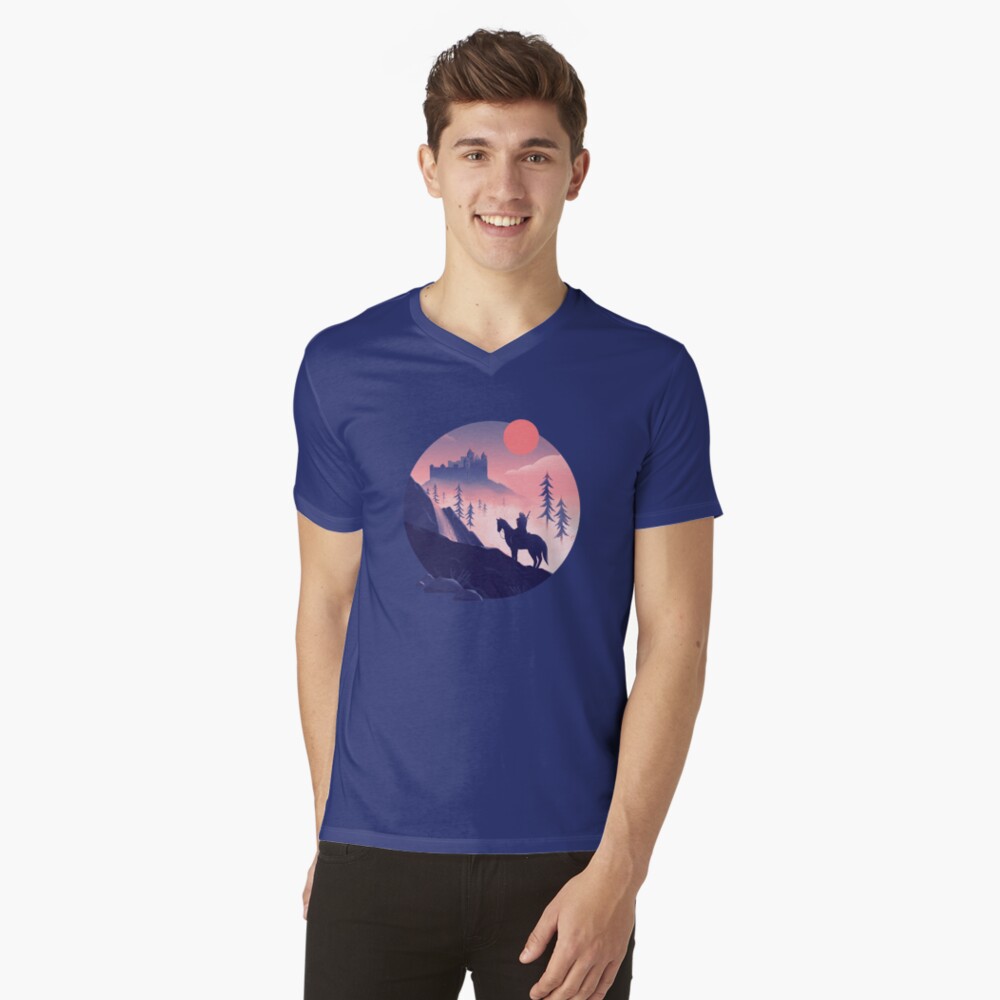Item preview, V-Neck T-Shirt designed and sold by anniko-story.