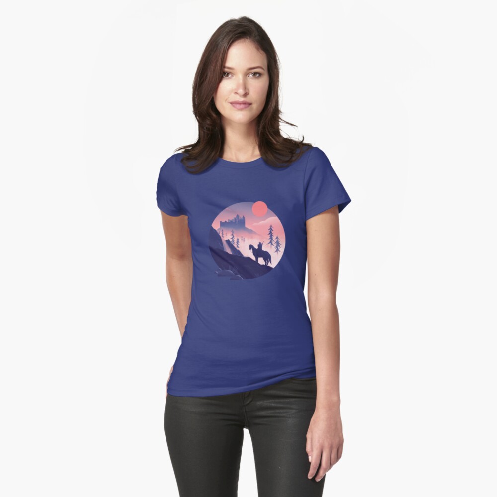 Item preview, Fitted T-Shirt designed and sold by anniko-story.