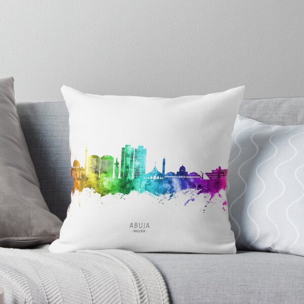 Item preview, Abuja Nigeria Skyline designed and sold by ArtPrints.