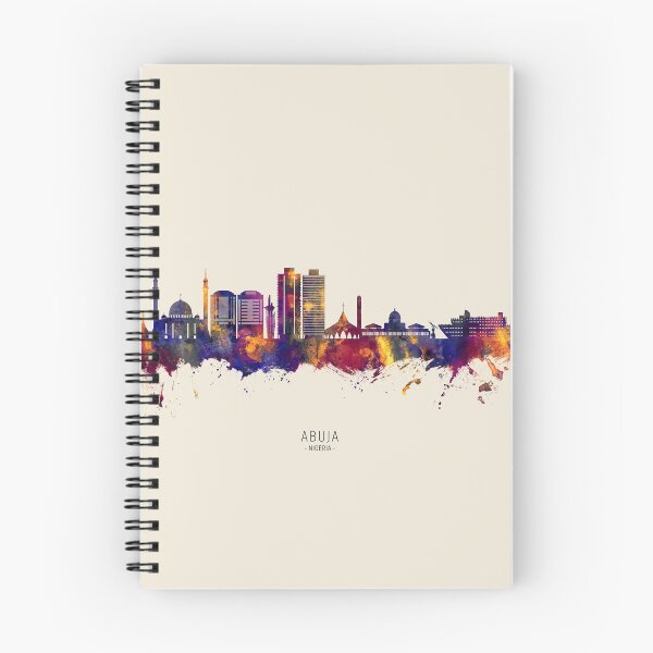 Item preview, Abuja Nigeria Skyline designed and sold by ArtPrints.