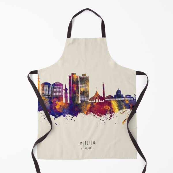 Item preview, Abuja Nigeria Skyline designed and sold by ArtPrints.