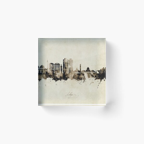 Item preview, Abuja Nigeria Skyline designed and sold by ArtPrints.