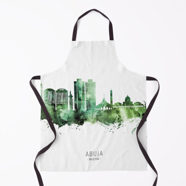 Item preview, Abuja Nigeria Skyline designed and sold by ArtPrints.