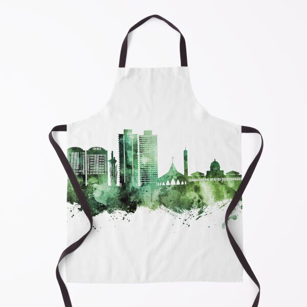 Item preview, Abuja Nigeria Skyline designed and sold by ArtPrints.