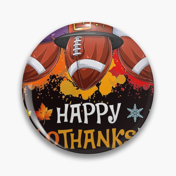 Item preview, Happy Hallothanksmas Football Halloween And Christmas Autumn designed and sold by Michaelmansr572.