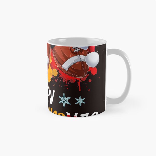 Item preview, Happy Hallothanksmas Football Halloween And Christmas Autumn designed and sold by Michaelmansr572.