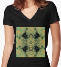 Spores Women's Fitted V-Neck T-Shirt
