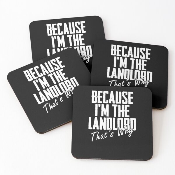Item preview, Because I'm The Landlord That's Why Managing Property designed and sold by Nessshirts.