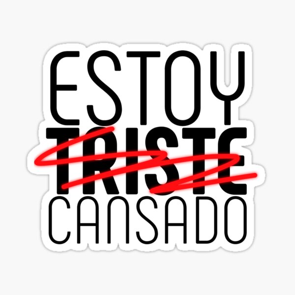 Spanish Verbs Stickers Redbubble