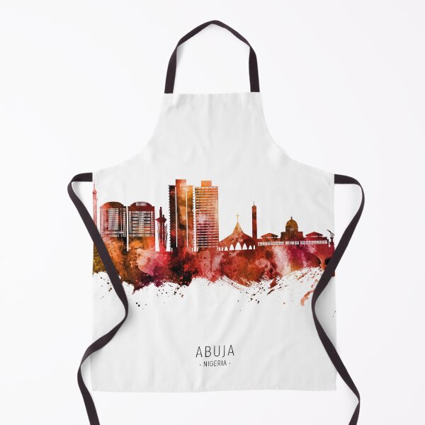 Item preview, Abuja Nigeria Skyline designed and sold by ArtPrints.