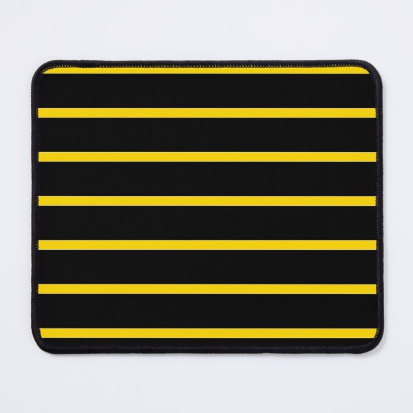 Item preview, two black lines on gold yellow  designed and sold by joy4shirt.