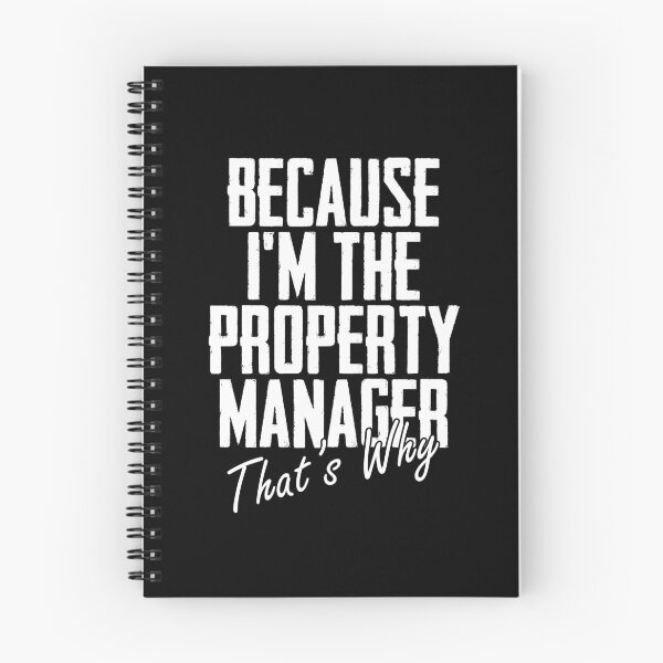 Item preview, Because I'm The Property Manager That's Why Landlord designed and sold by Nessshirts.