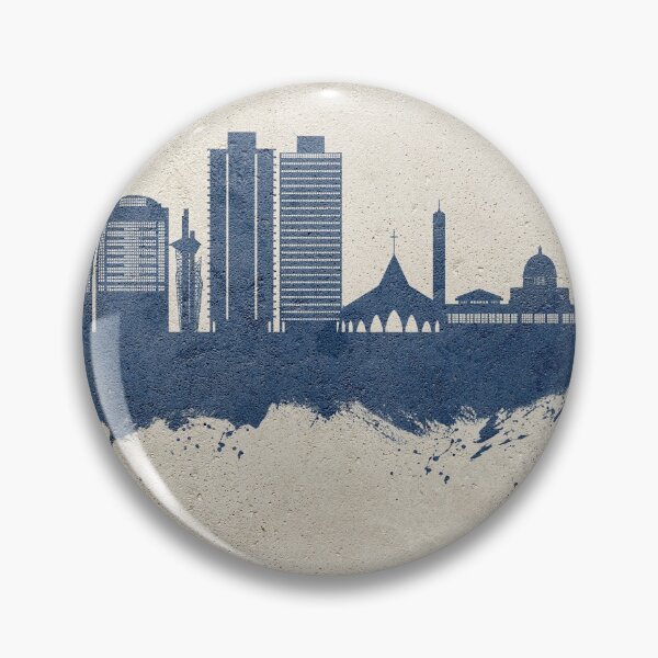 Item preview, Abuja Nigeria Skyline designed and sold by ArtPrints.