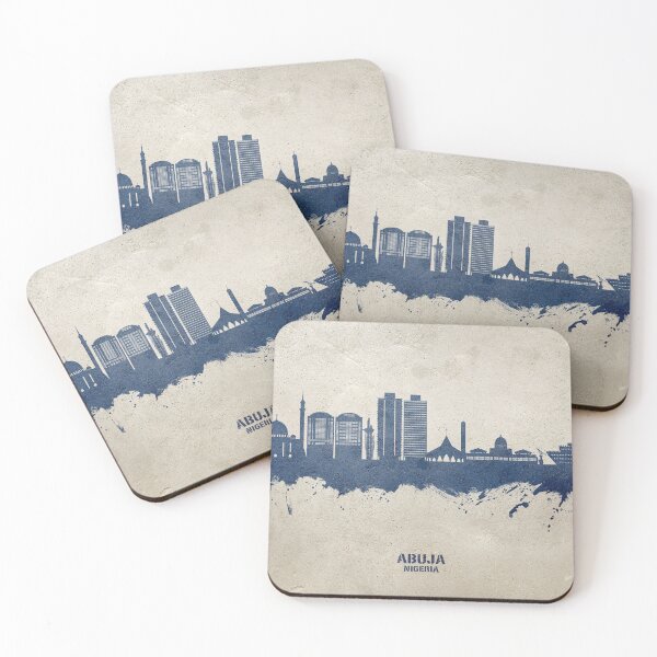 Item preview, Abuja Nigeria Skyline designed and sold by ArtPrints.