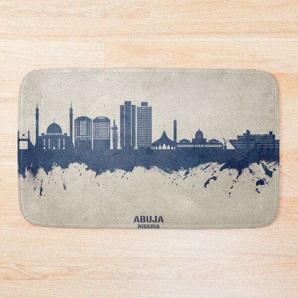 Item preview, Abuja Nigeria Skyline designed and sold by ArtPrints.
