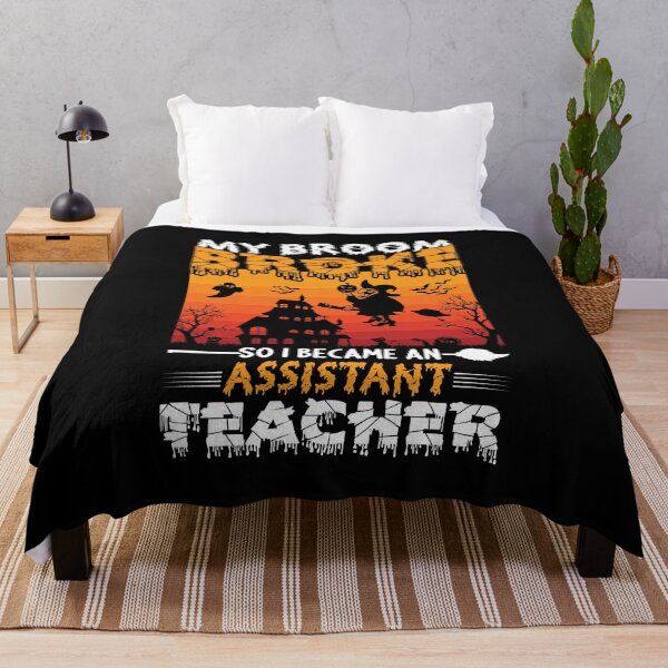 Item preview, My Broom Broke so I Became an Assistant Teacher designed and sold by charaf19.