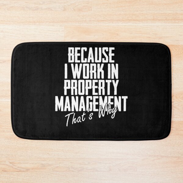 Item preview, Because I Work In Property Management That's Why Landlord designed and sold by Nessshirts.