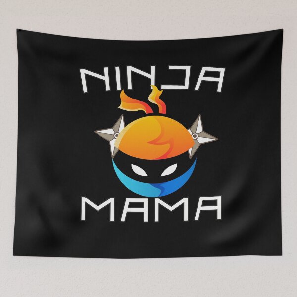 Item preview, Funny Ninja Mama Baby Birthday New Mom designed and sold by Mriqa.