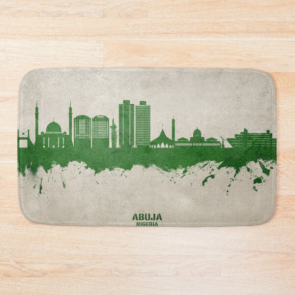 Item preview, Abuja Nigeria Skyline designed and sold by ArtPrints.