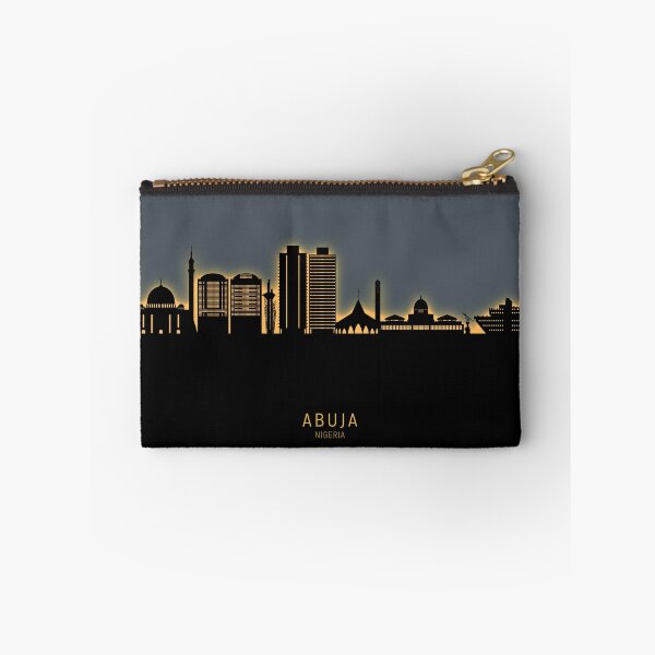 Aperçu de l'œuvre Abuja Nigeria Skyline créée et vendue par ArtPrints.