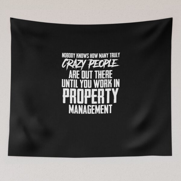 Item preview, Nobody Knows How Work In Property Management Landlord designed and sold by Nessshirts.
