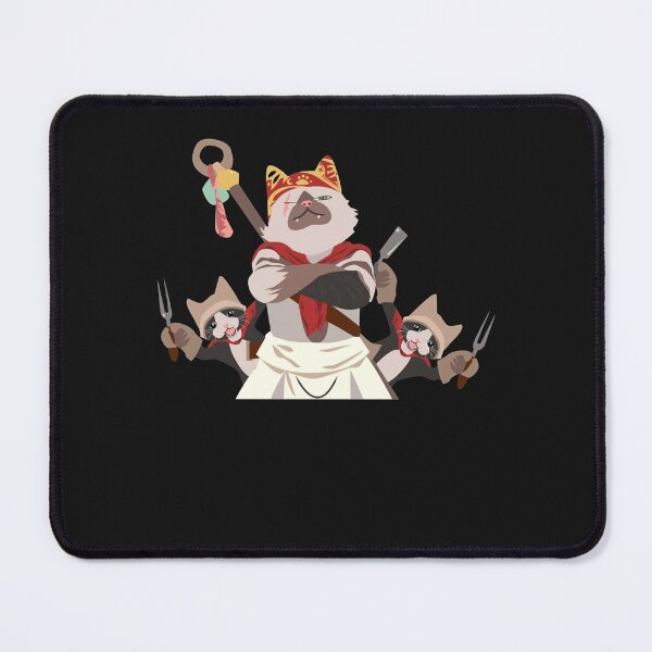 Item preview, Meowscular Chef and his crew Essential designed and sold by PrestonSteven.