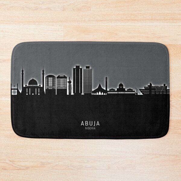 Item preview, Abuja Nigeria Skyline designed and sold by ArtPrints.