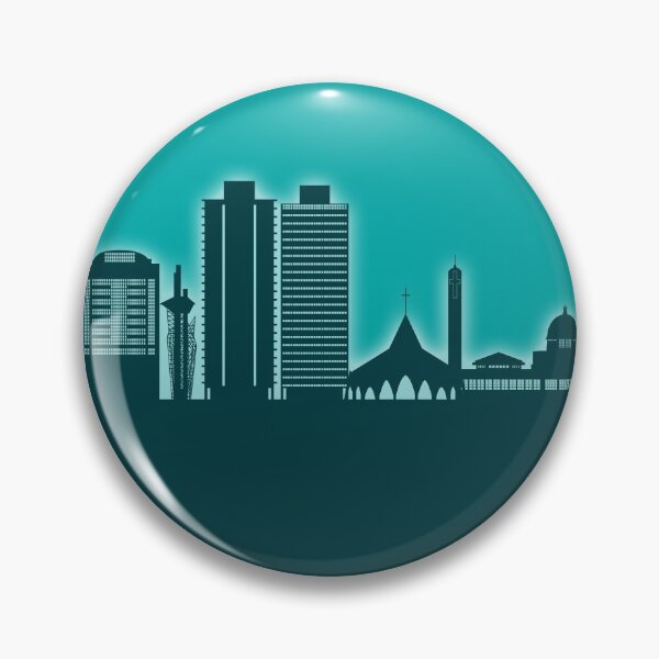 Item preview, Abuja Nigeria Skyline designed and sold by ArtPrints.